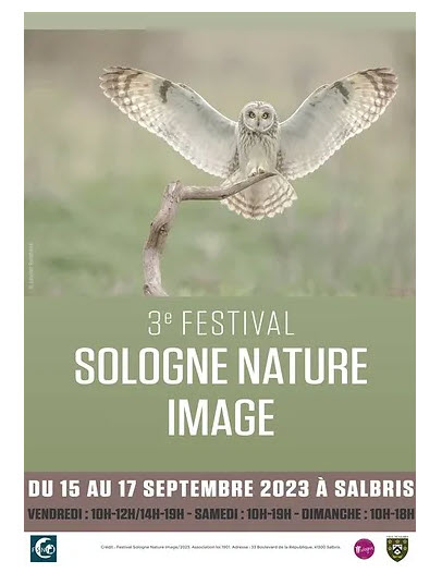 affiche Salbris - Festival Sologne Nature Image